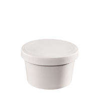 12 oz. Food Container & Paper Lid Combo