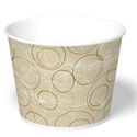 130 oz. Champagne Paper Food Bucket