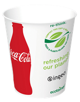 12 oz. Coke ecotainerÂ® Paper Cold Cup