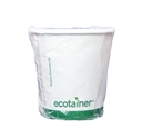 10 oz. Carte BlancÂ® ecotainerÂ® Individually Wrapped Paper Hot Cup (Squat)