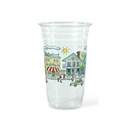 12 oz. Springtime on Main Street Plastic Cold Cup