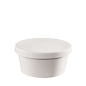 16 oz. Food Squat Container & Paper Lid Combo