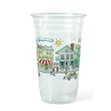 20 oz. Springtime on Main Street Plastic Cold Cup