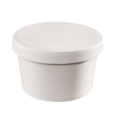 Paper tubs with shop lids