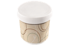 32 oz. Food Container & Paper Lid Combo