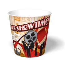 170 oz. Showtimeâ„¢ Popcorn Paper Food Container