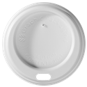 4 oz. Dome/White Paper Hot Cup Lid