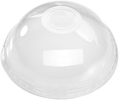 5 oz. Cold/Dome/Clear Paper Food Container Lid