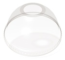 12-24 oz. Dome Clear with Hole