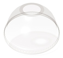 32 oz. Dome Clear with Hole PETE