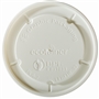 16/32 oz. ecotainerÂ® Hot/Flat/Navajo White Paper Food Container Lid