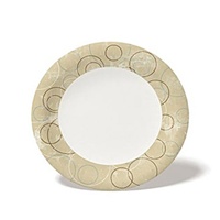 7" Champagne Medium Weight Paper Plate