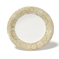 9" Champagne Medium Weight Paper Plate